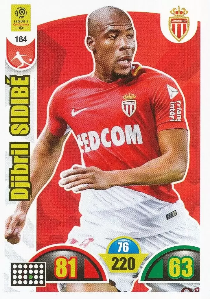 Adrenalyn XL : 2018-2019 (France) - Djibril Sidibé - AS Monaco