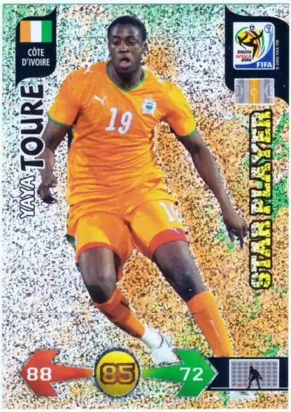 Adrenalyn XL South Africa 2010 - Yaya Toure - Ivory Coast