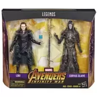 Infinity War - Loki and Corvus Glaive 2 Pack