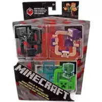 Triple Pack - Creeper, Sheep, Wither Skeleton