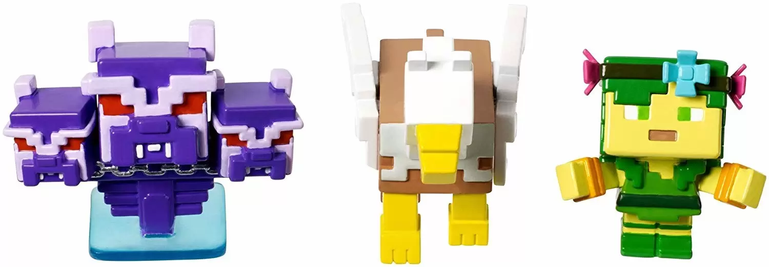 Minecraft Mini Figures Série 12 - Triple Pack - Dryad, Horse, Wither