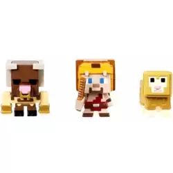Triple Pack - Iron Golem, Sheep, Steve?
