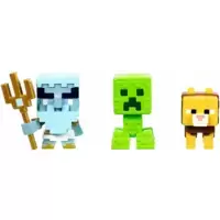 Triple Pack - Poseidon, Creeper, Ocelot