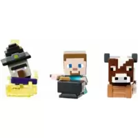 Triple Pack - Witch, Steve?, Cow