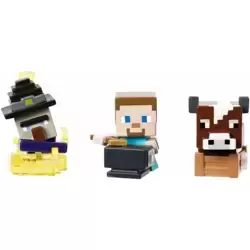 Triple Pack - Witch, Steve?, Cow
