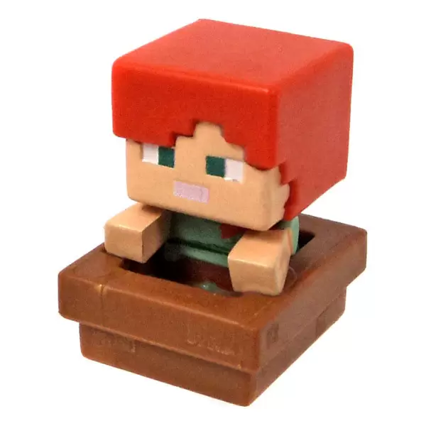 Minecraft Mini Figures Series 5 - Alex Boat