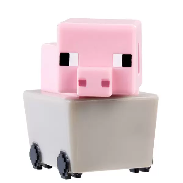 Minecraft Mini Figures Série 6 - Pig Minecart