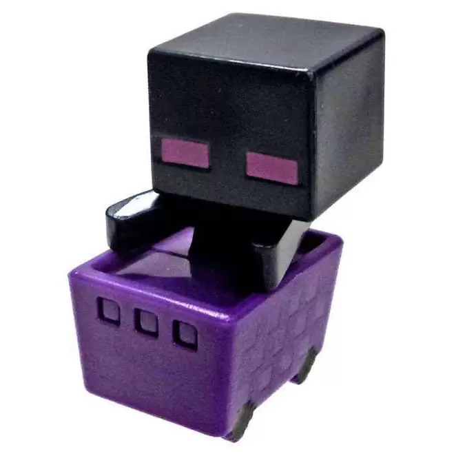 Minecraft Mini Figures Series 7 - Enderman Minecart