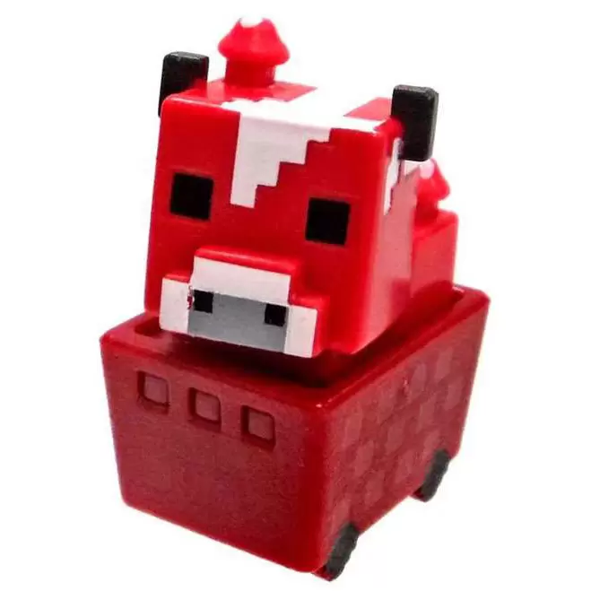 Minecraft Mini Figures Series 7 - Mooshroom Minecart