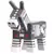 Minecraft Mini Figures Series 9 - Triple Pack - Village Watcher, Donkey, Ghast Lantern