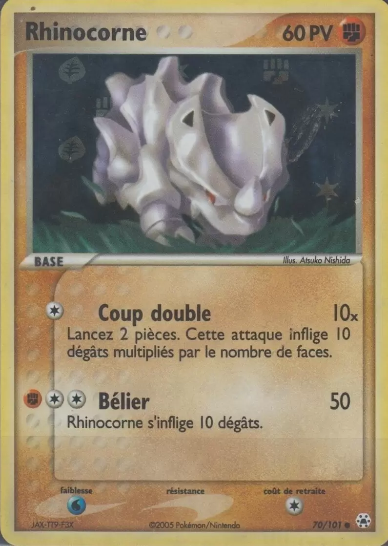 EX Légendes Oubliées - Rhinocorne holographique