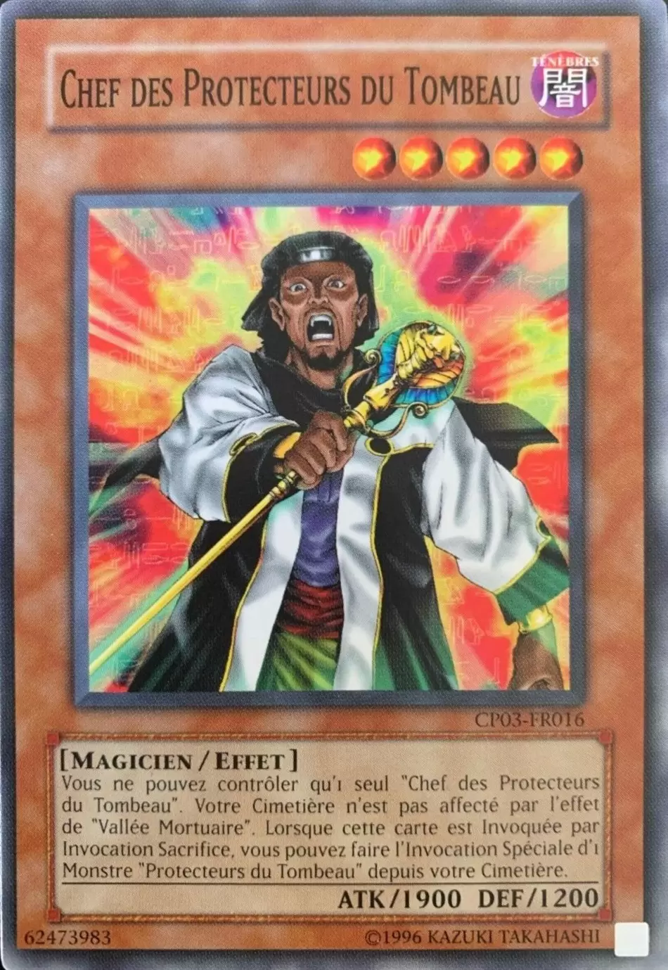 Paquet du Champion 3 CP03 - Chef des Protecteurs du Tombeau