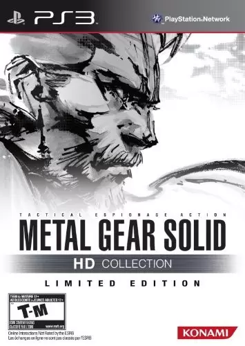 PS3 Games - Metal Gear Solid HD Collection Limited Edition