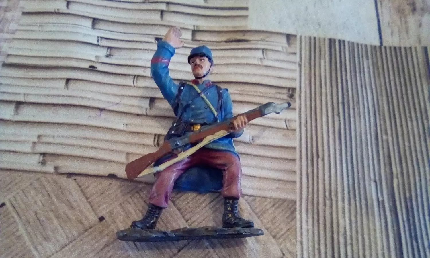 Soldat en plomb - Fantassin français de 1914