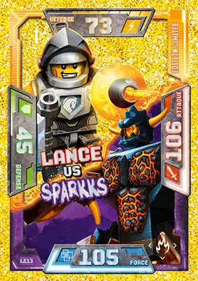 Cartes LEGO Nexo Knights - Carte LE13