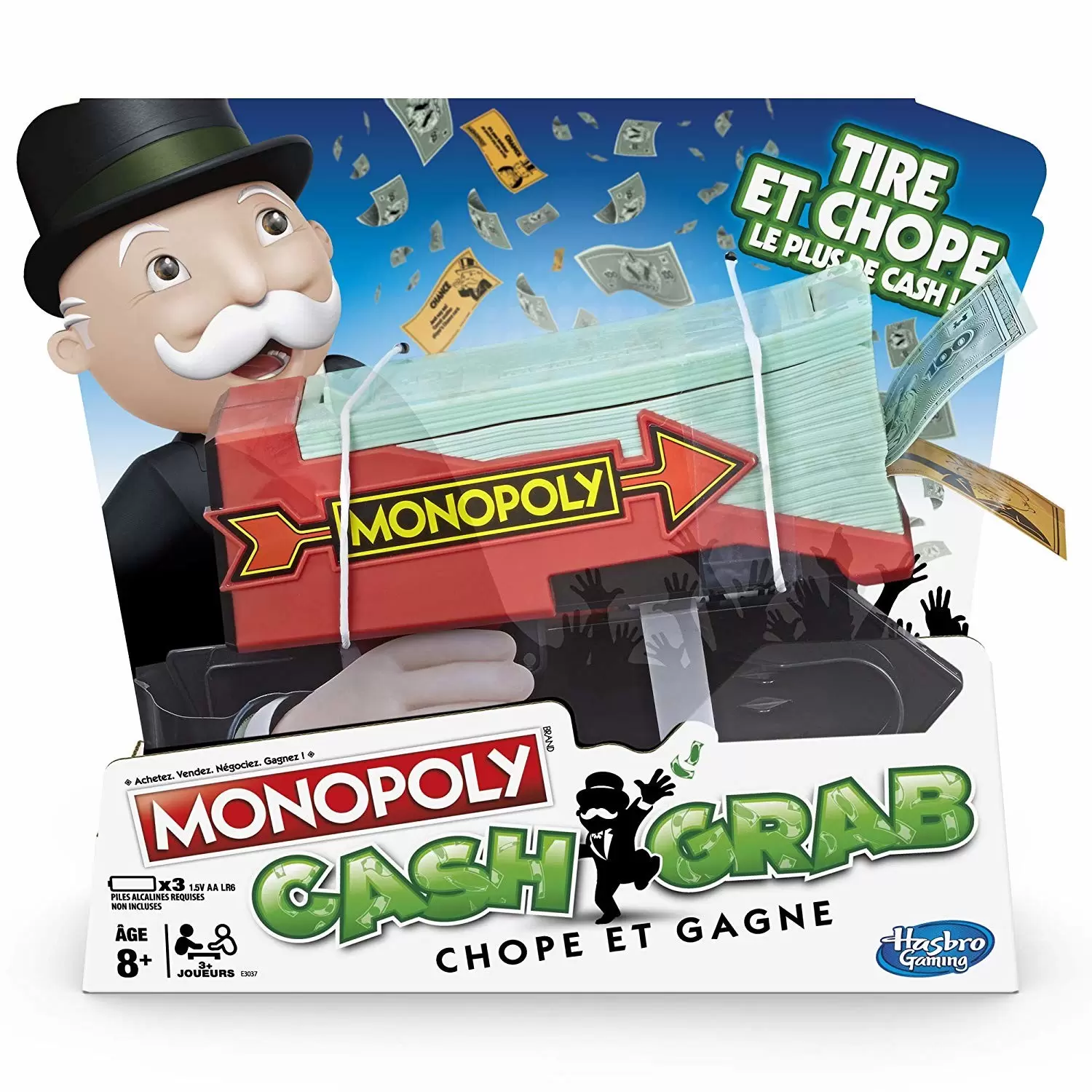Monopoly Original - MONOPOLY - Cash & Grab, Chope et Gagne !
