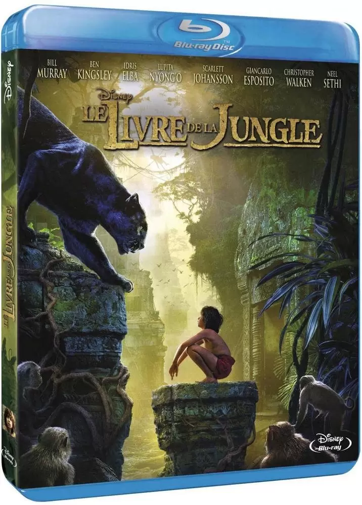Les grands classiques de Disney en Blu-Ray - Le livre de la jungle
