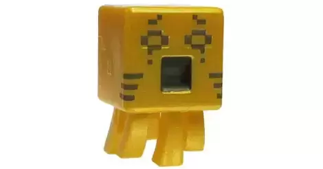 MINECRAFT MINI FIGURES - GOLD SLIME CUBES - CHEST SERIES - CHASE*