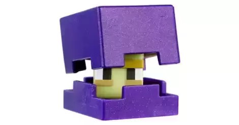 Bats Shulker Pig & More NEW Minecraft Mini-Figure Chest Series 1 Light Purple