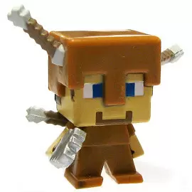 Minecraft Chest Series 1 - Series 1 Purple - Steve? Damaged Armor