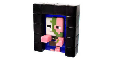 Download Series 1 Purple - Zombie Pigman Nether Portal - Minecraft Chest Series 1 action figure