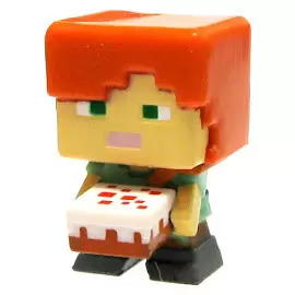 Minecraft Chest Series 2 - Series 2 Red - Alex with Cake