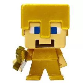 Minecraft Chest Series 3 - Series 3 Grey - Steve? Gold Armor