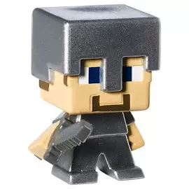 Minecraft Chest Série 3 - Série 3 Grise - Steve? Iron Armor