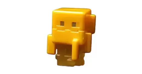 MINECRAFT MINI FIGURES - GOLD SLIME CUBES - CHEST SERIES - CHASE*