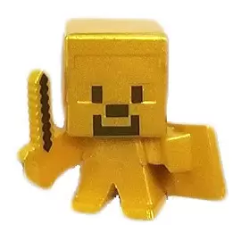 Minecraft Chest Series 4 - Series 4 Green - Steve Gold Armor Gold