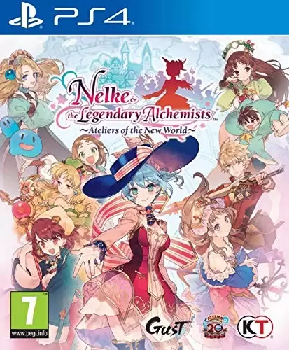 PS4 Games - Nelke & The Legendary Alchemists: Ateliers of The New World