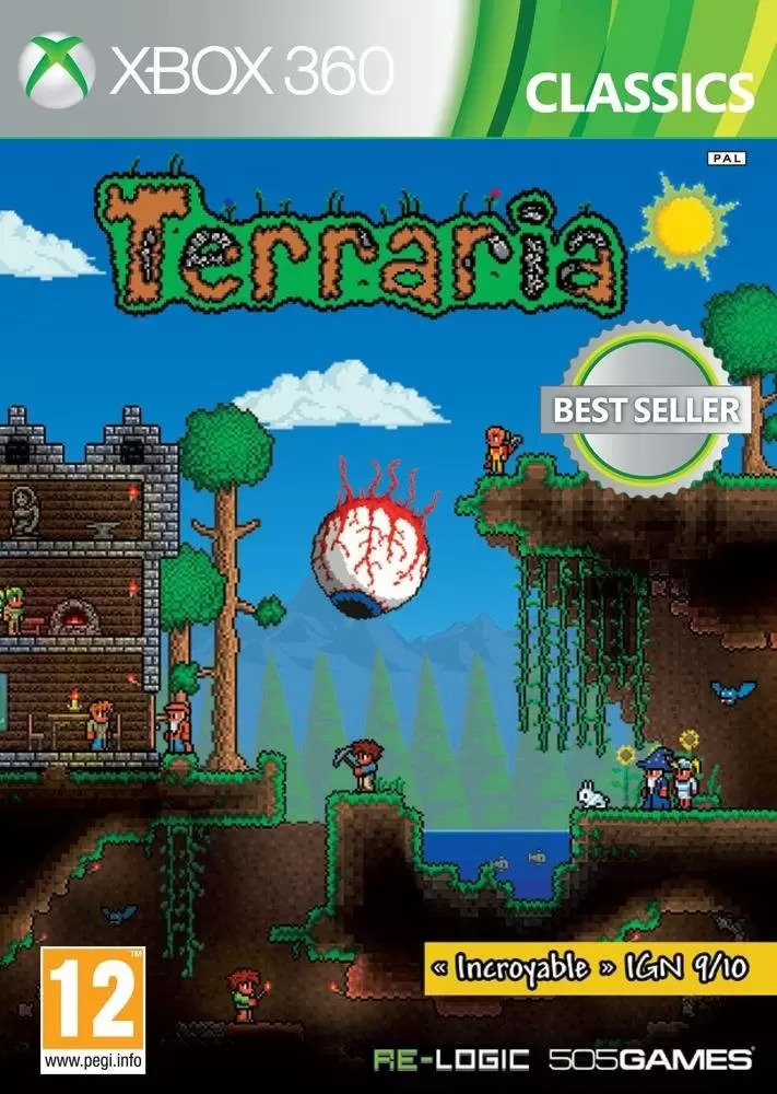 Jeux XBOX 360 - Terraria