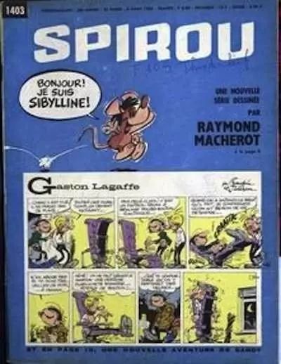 Spirou - Revue N° 1403