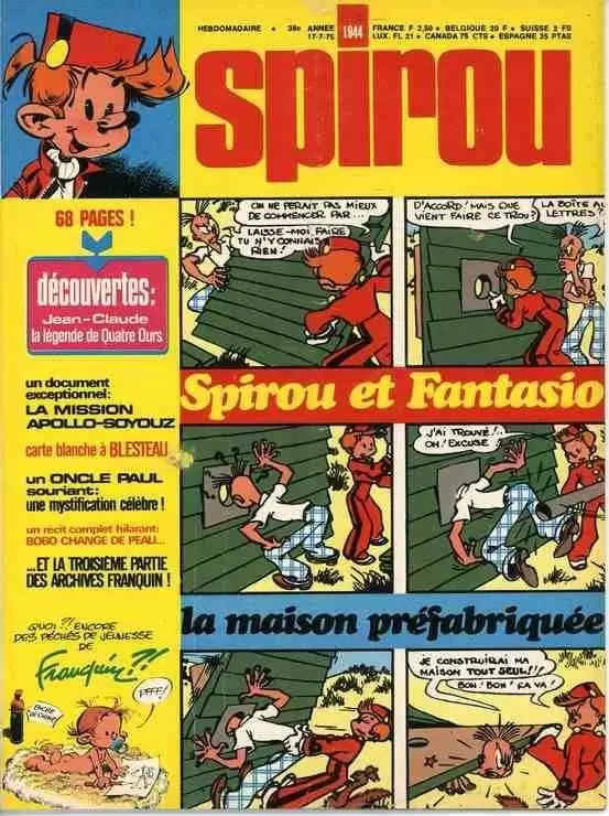 Spirou - Revue N° 1944