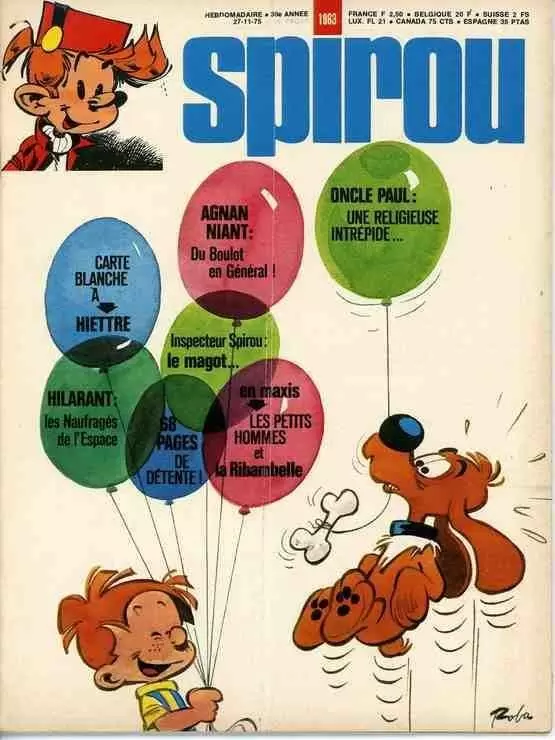 Spirou - Revue N° 1963