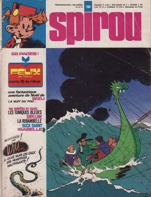 Spirou - Revue N° 1966