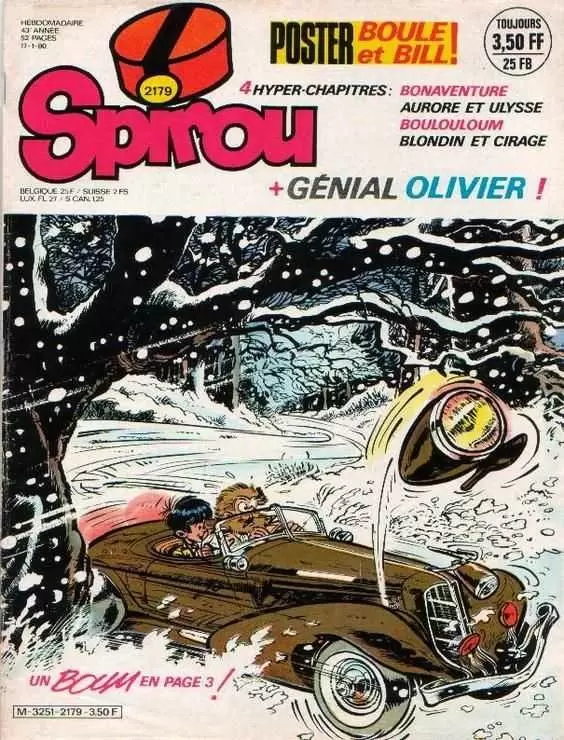 Spirou - Revue N° 2179