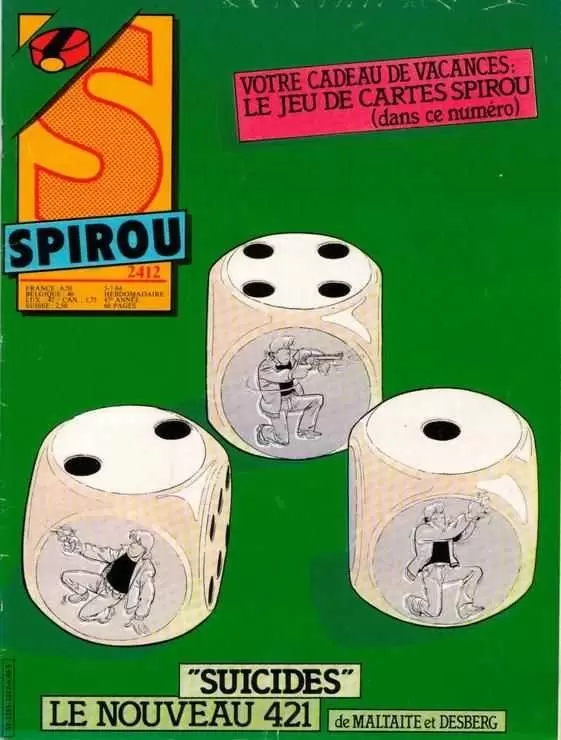 Spirou - Revue N° 2412
