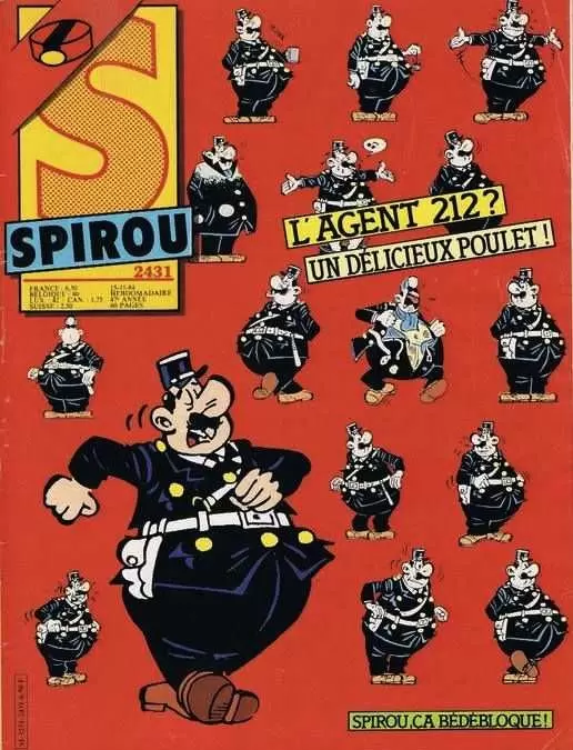 Spirou - Revue N° 2431