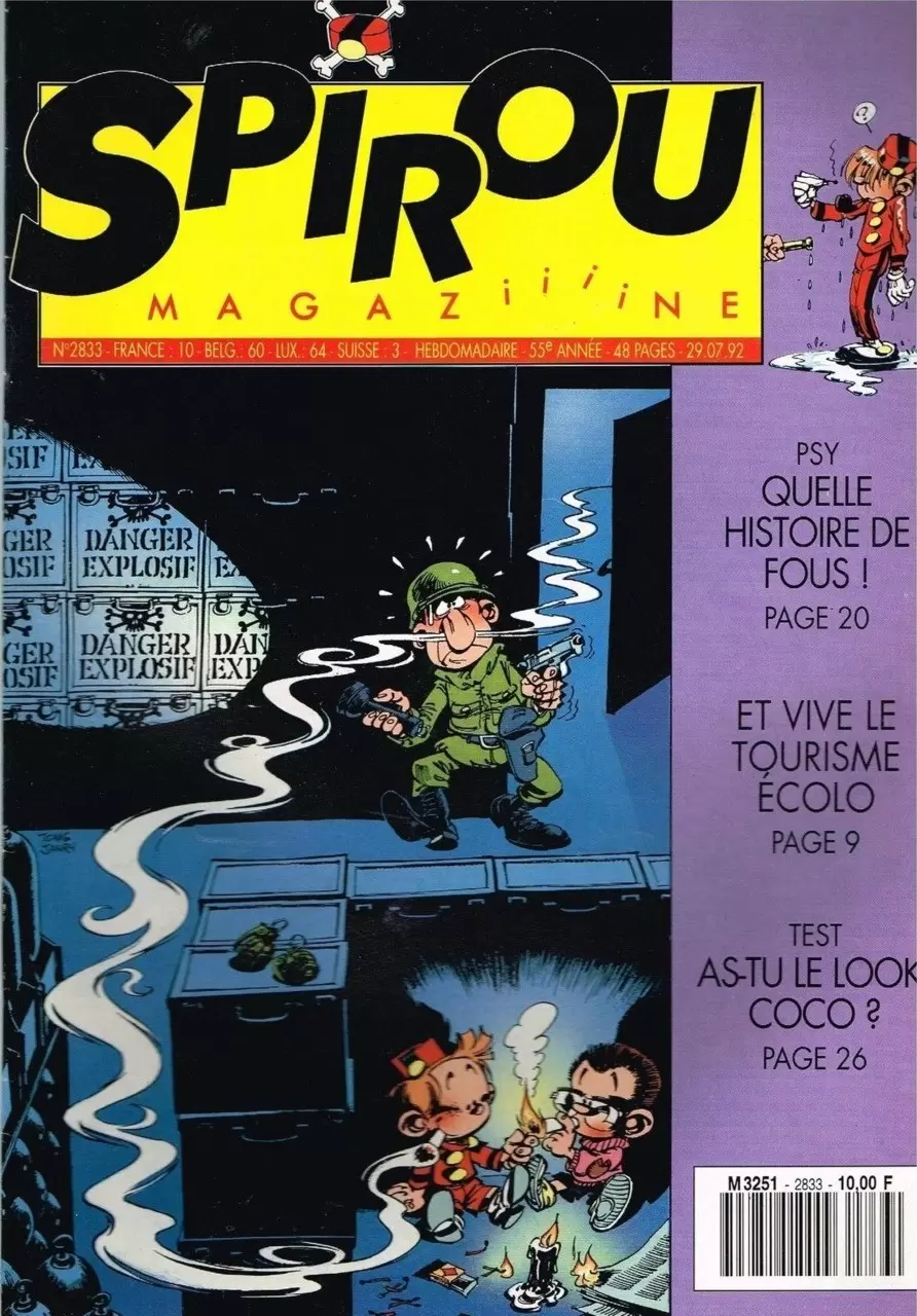 Spirou - Revue N° 2833