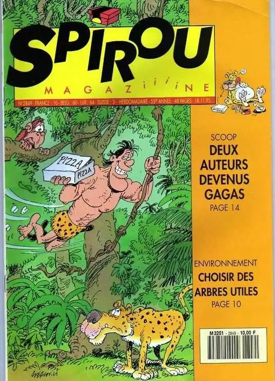 Spirou - Revue N° 2849