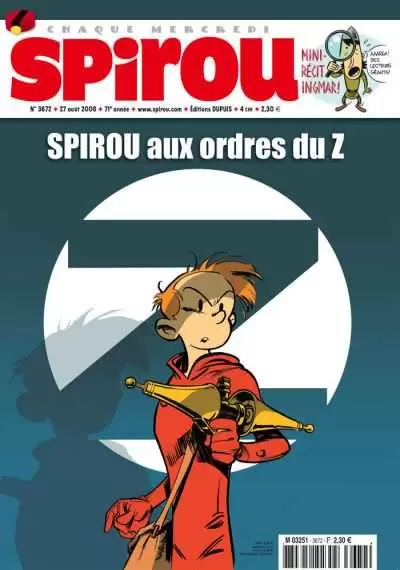 Spirou - Revue N° 3672