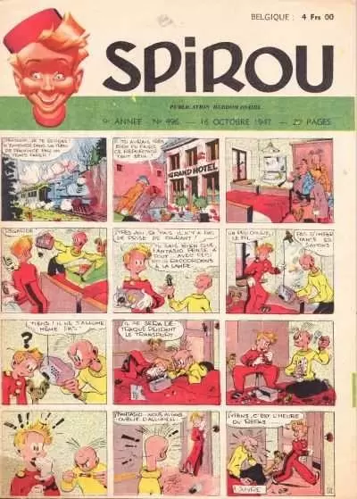 Spirou - Revue N° 496