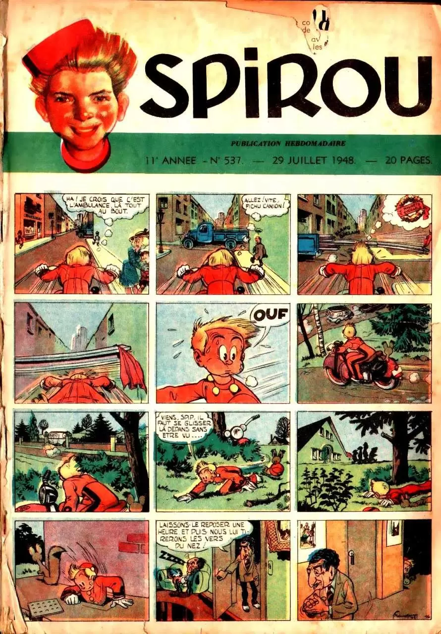 Spirou - Revue N° 537
