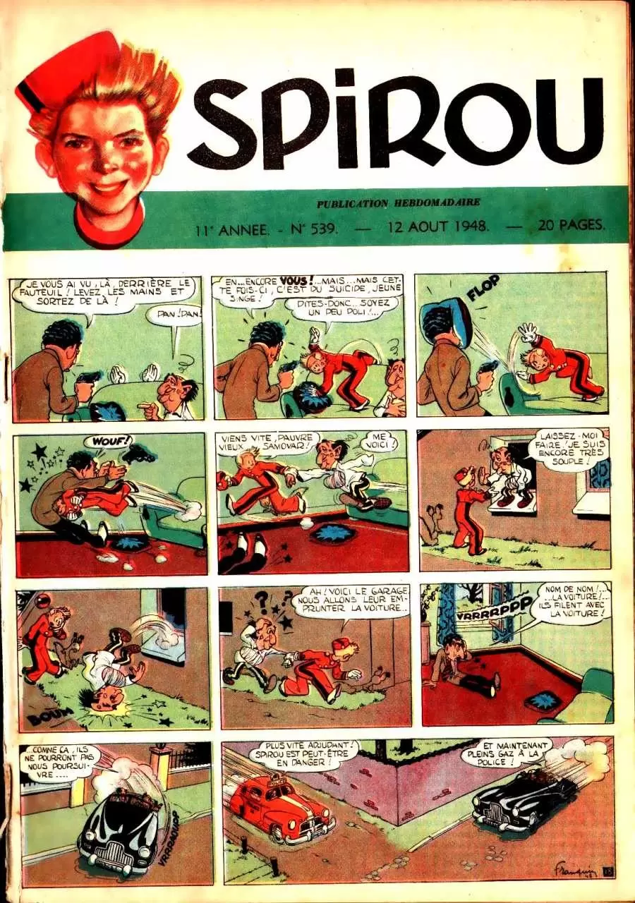 Spirou - Revue N° 539