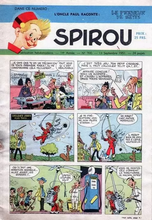 Spirou - Revue N° 700