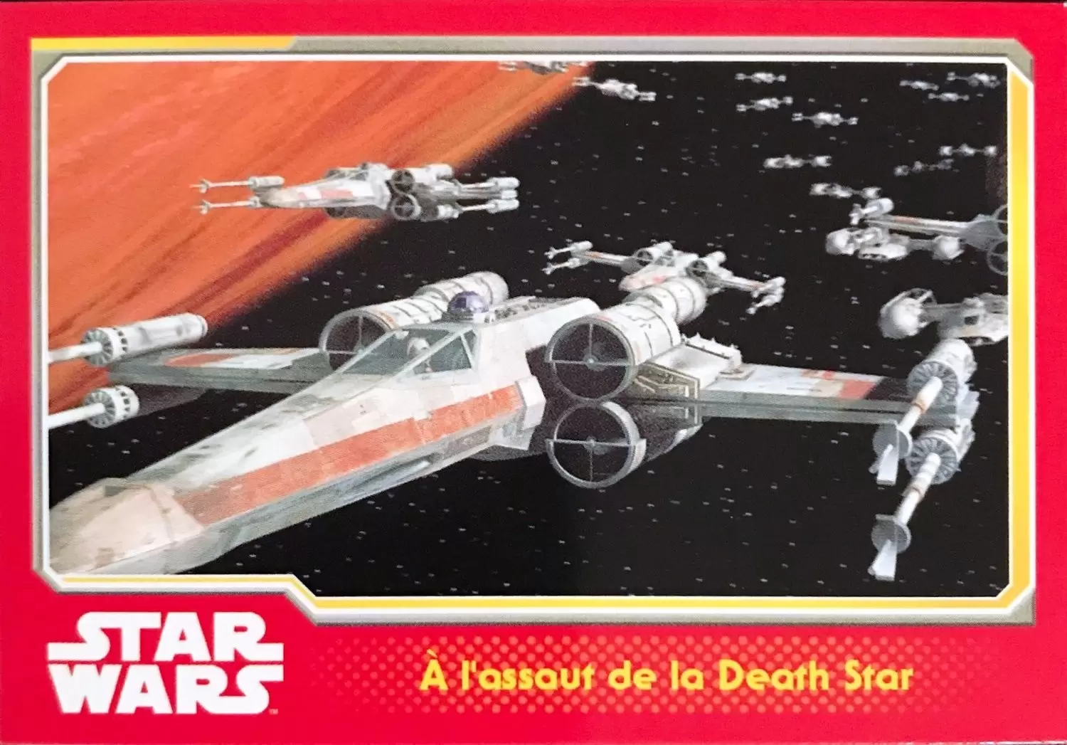 Topps - Voyage vers Star Wars : Le réveil de la force - A l\'assaut de la Death Star