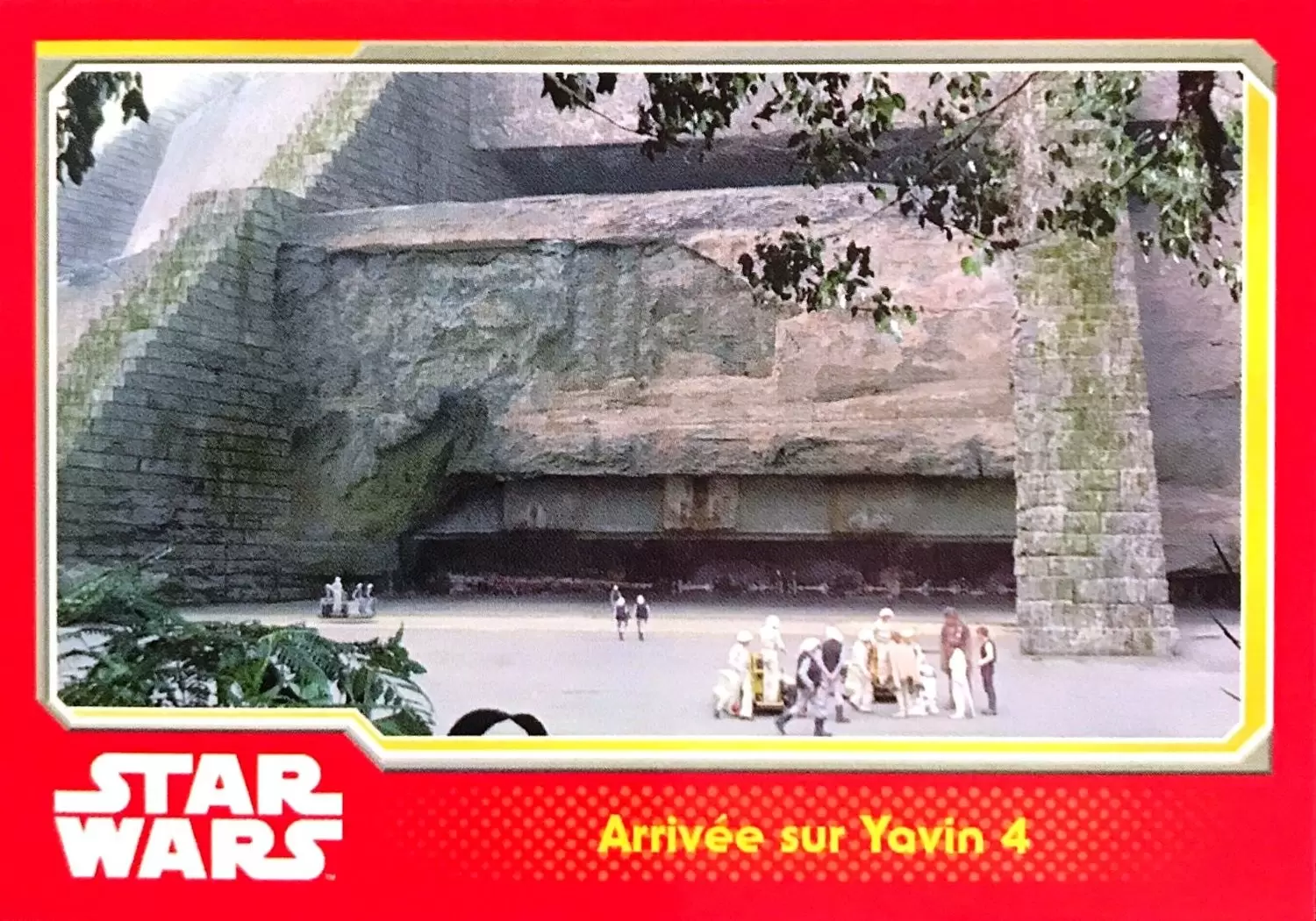 Topps - Voyage vers Star Wars : Le réveil de la force - Arrivée sur Yavin 4