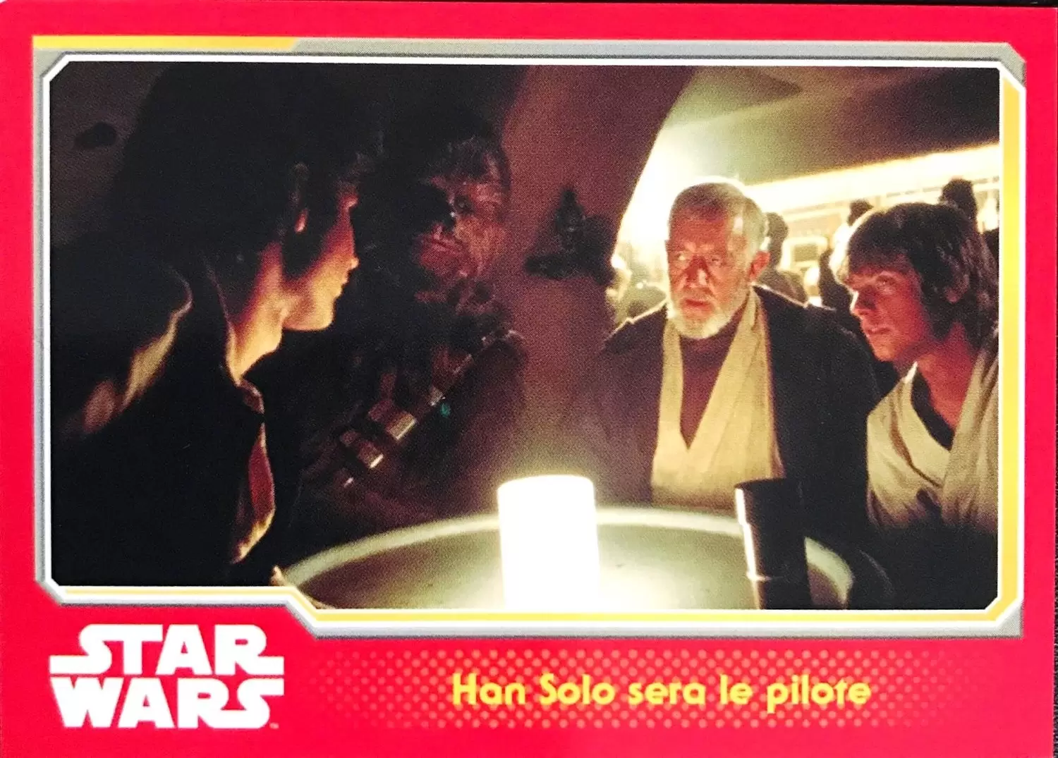 Topps - Voyage vers Star Wars : Le réveil de la force - Han Solo sera le pilote