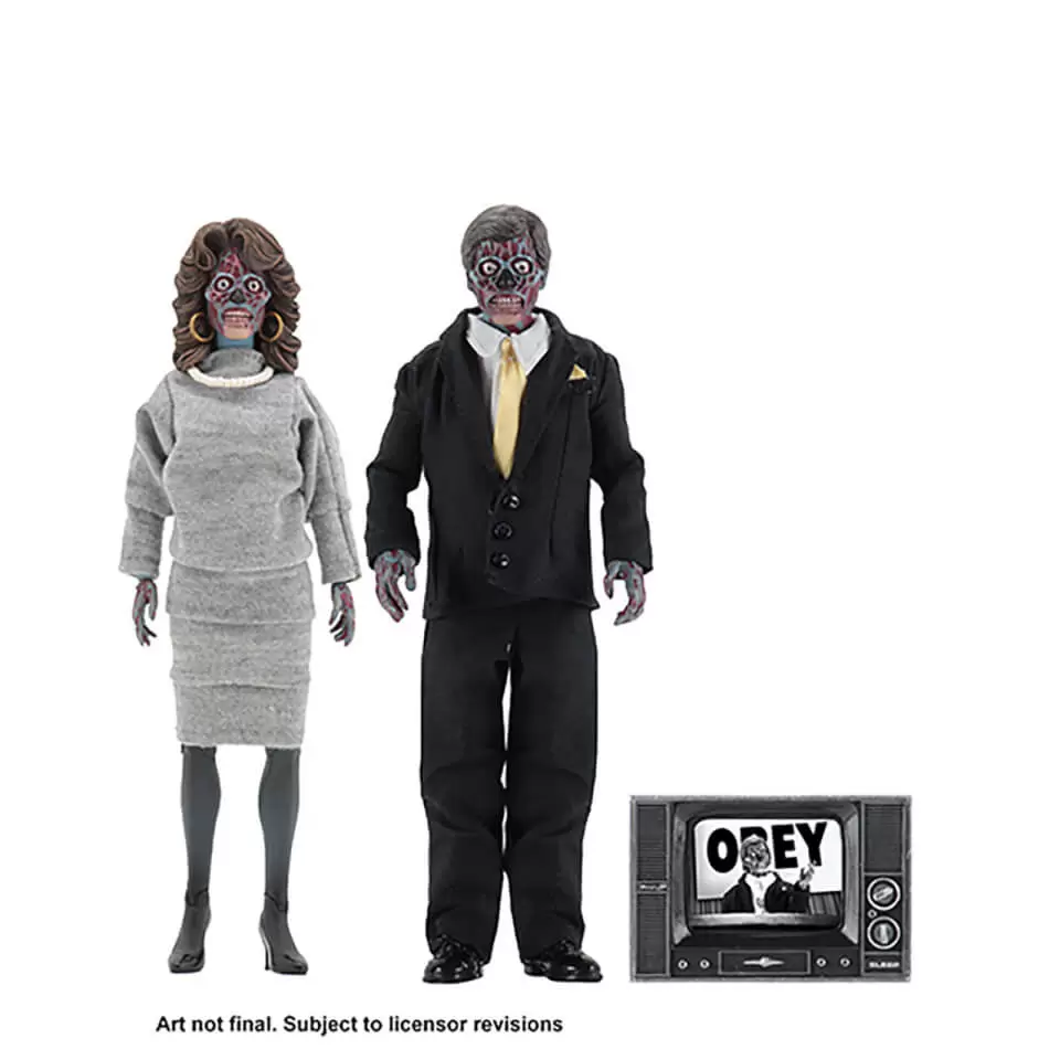 NECA - They Live - Clothed Action Figures 2 Pack